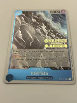 Pacifista (Judge Pack Vol. 3) OP01-075 One Piece Promotion Cards Foil - Image 1