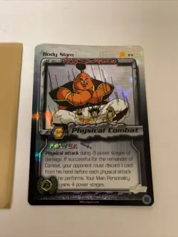 Dragon Ball Z Body Slam (ID # X4) Promo Cell Games Saga Dbz Tcg Ccg Card - Image 2