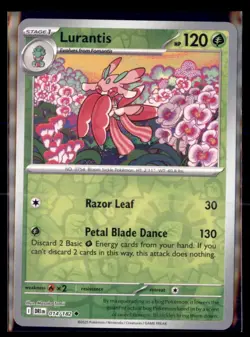 Pokemon Lurantis 14/182 Destined Rivals Reverse Holo 4 Card Lot - Image 1