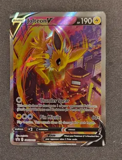 Jolteon V SWSH183 SWSH: Sword & Shield Promo Cards Holo - Image 1