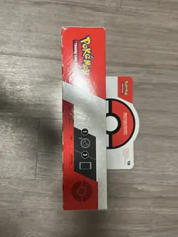 Pokemon Trading Card Game PokeBall Tin Storage Display With Sign (box only) - Image 2