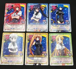 High School DxD RIAS AKENO XENOVIA KONEKO IRINA ASIA Precious Memories Card Game - Image 1