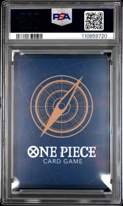 One Piece Card Game X. Drake OP05-055 R Alternate Art EN PSA 10 Gem Mint - Image 2