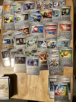 Pokemon Trainer Lot ‘G’ Rotation Cards- 180+ Cards 40 Reverse Holo - Image 1