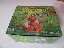 Metazoo Wilderness 1st Edition booster box full of bulk cards rare and commons - Image 2