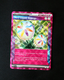 Pokemon Card - Neo Upper Energy 162/162 - Temporal Forces - Ace Spec Rare - NM ⭐ - Image 1