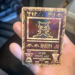 Ancient Mew Promo 2000 with Double Swirl Near Mint Pokemon Card double swirls! - Image 1
