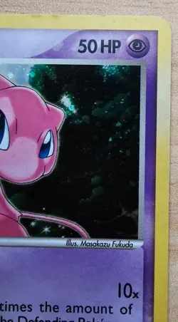 Pokemon 2006 #40 Mew Holo Black Star Promo Card - Image 3