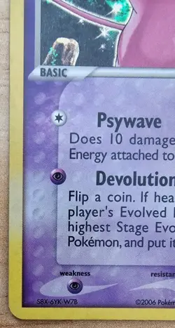 Pokemon 2006 #40 Mew Holo Black Star Promo Card - Image 4