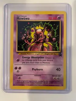 Mewtwo Black Star Promo Card #14 Pokemon - Image 1