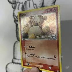 Pokemon Cards - Numel Emerald 57/106 Common Reverse Holo Stamped 2005 - Played - Image 4