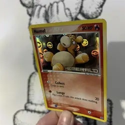 Pokemon Cards - Numel Emerald 57/106 Common Reverse Holo Stamped 2005 - Played - Image 5