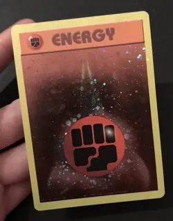 Fighting Energy LEAGUE HOLO WOTC Wizards 1995-2000 Pokemon Card Excellent - Image 3