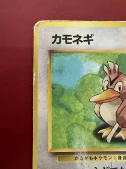 Farfetch’d 083 Japanese Missing No Rarity Symbol Base Pokemon Card DMG - Image 3