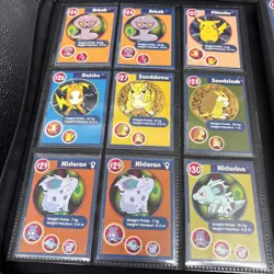 Collection of 130 BK Poketrivia 1999 Nintendo Pokemon The First Movie Cards - Image 2
