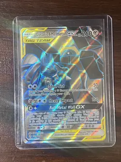 Pokemon Card Lucario & Melmetal GX 203/214 Full Art Unbroken Bonds Tag Team NM💎 - Image 2