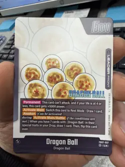 Shenron FB07-097 Leader Gold Manga Booster 02 Dragon Ball Card English - Image 2