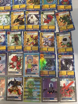 Digimon lot of 50 cards 1999 And More! - Image 2