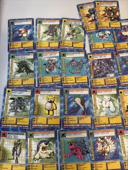 Digimon lot of 50 cards 1999 And More! - Image 5