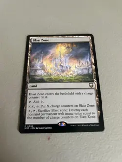 Blast Zone #0322 NM Modern Horizons 3 Commander MTG - Image 1