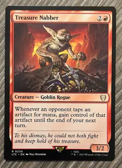 Treasure Nabber - 230 - NM - Commander: The Lord of the Rings - MTG - Image 1