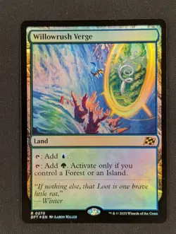 Willowrush Verge Foil 270 R Aetherdrift (DFT) Near Mint - Image 1