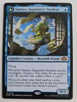 Tamiyo, Inquisitive Student Modern Horizons 3 NM MTG - Image 1