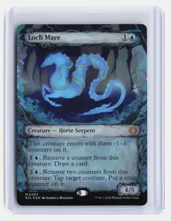 Loch Mare MTG Lorwyn Eclipsed #M 0307 Mythic Rare Showcase FOIL Creature - Image 1