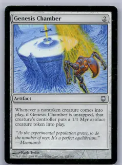 Genesis Chamber #122 Darksteel Lightly played W/Tracking - Image 1