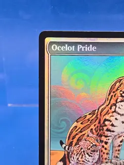 Ocelot Pride MTG textless Champion Store Promo Near Mint English MTG - Image 3