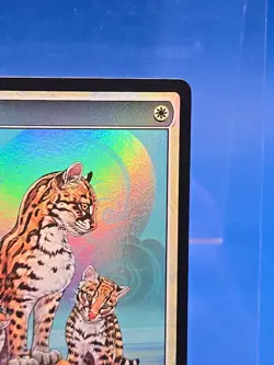 Ocelot Pride MTG textless Champion Store Promo Near Mint English MTG - Image 4