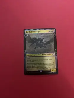 Lord of the Nazgul MTG Showcase Scrolls Regular NM 467 Foil. Pack Fresh Mint - Image 1