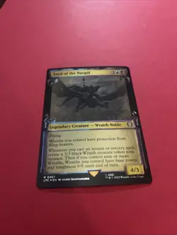 Lord of the Nazgul MTG Showcase Scrolls Regular NM 467 Foil. Pack Fresh Mint - Image 2