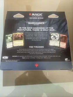 Magic The Gathering - Warhammer 40k - Commandeer Deck - Tyranid Swarm - Sealed! - Image 2