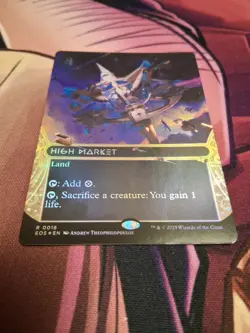 MTG: High Market Foil (0018) (Borderless) Edge of Eternities: Stellar Sights - Image 2