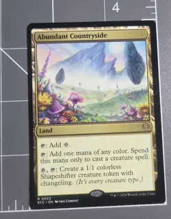 MTG Abundant Countryside, NM-Mint, English Commander: Lorwyn Eclipsed - Image 3