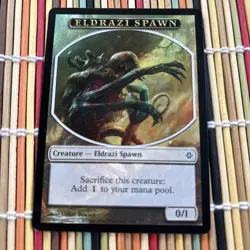 Eldrazi Spawn x2 BRICLOT TOKEN MtG Rise of the Eldrazi Free Shipping - Image 3
