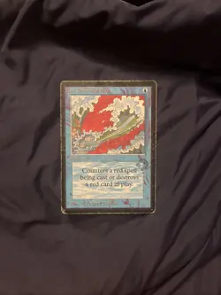 Blue Elemental Blast (Beta) HP MTG - Image 1