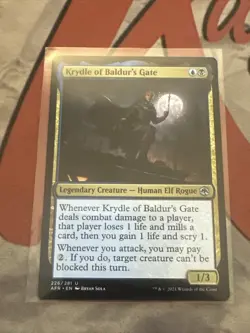 Magic the Gathering -MTG- Krydle of Baldur's Gate - Image 1