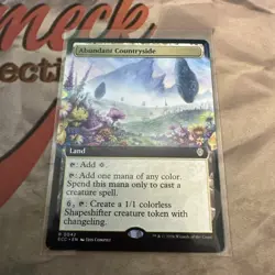 MTG Abundant Countryside (Extended Art) Commander: Lorwyn Eclipsed Regular #0042 - Image 1