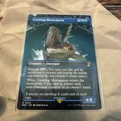 Cresting Mosasaurus (Borderless) Universes Beyond: Jurassic Pikachu World... - Image 1