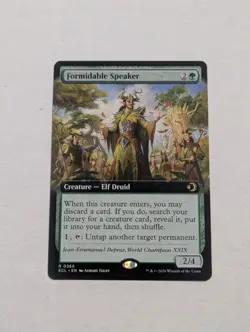 Formidable Speaker (Extended Art) Lorwyn Eclipsed Regular - Image 1
