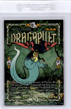 Dragapult Peruvian Halloween Pokemon Card - Image 1