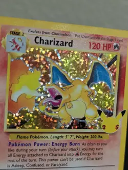 Pokemon TCG Charizard 4/102 Holo Celebrations 25th Anniversary Classic Set Fresh - Image 2