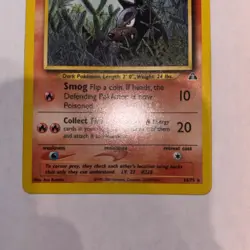 Houndour- 24/75 - Pokemon Neo Discovery Unlimited Rare Card WOTC LP - Image 3