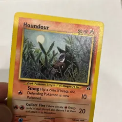 Houndour- 24/75 - Pokemon Neo Discovery Unlimited Rare Card WOTC LP - Image 5