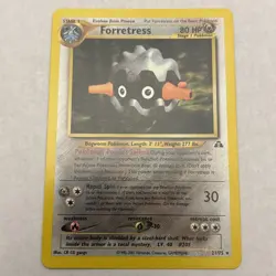 Pokemon Forretress #21/75 Non-Holo Rare - 2001 Unlimited Neo Discovery (NM-) - Image 1