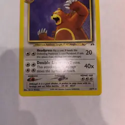 Ursaring - 34/75 - Pokemon Neo Discovery Unlimited Rare Card WOTC NM - Image 3