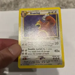 Ursaring - 34/75 - Pokemon Neo Discovery Unlimited Rare Card WOTC NM - Image 5