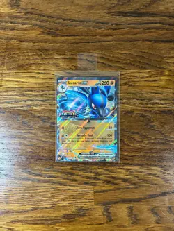 Lucario EX 051/131 Prismatic Evolutions Stamped Promo Pokemon TCG NM - Image 1